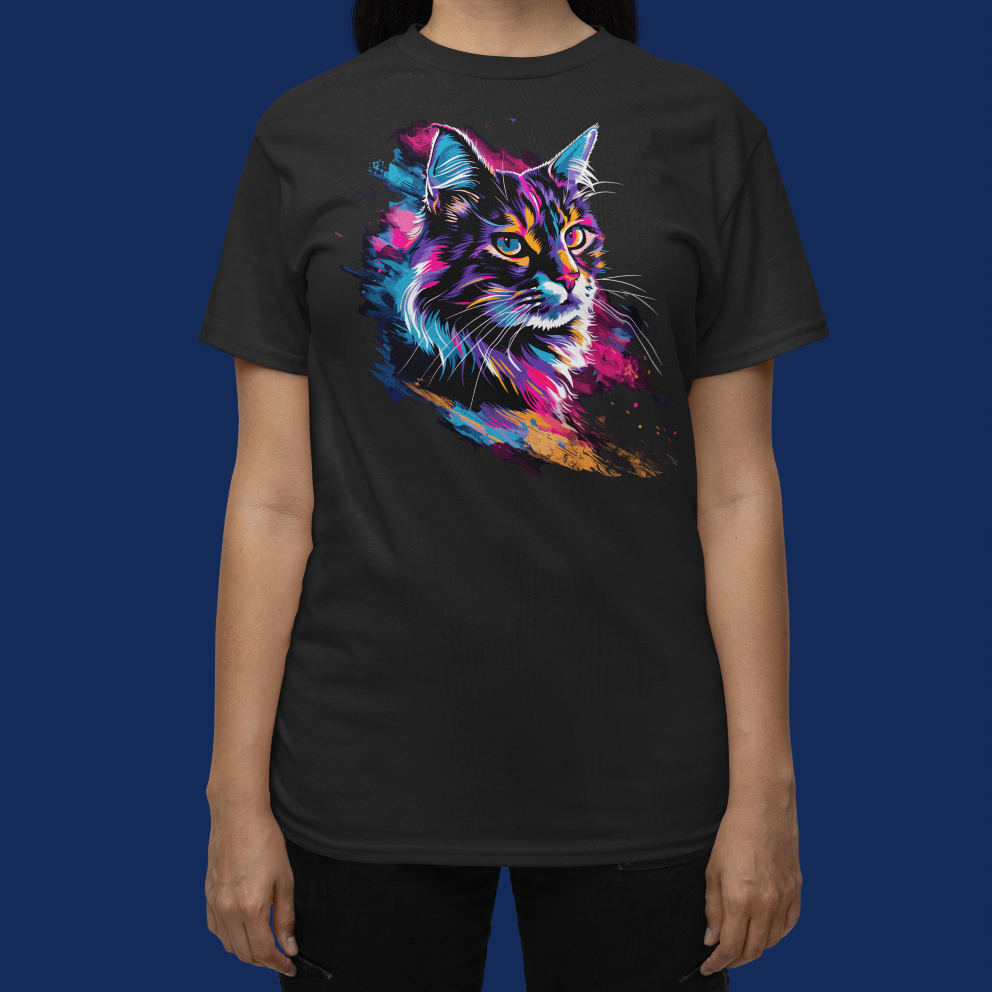 Whisker Wonderland Women's Tee for Cat lovers