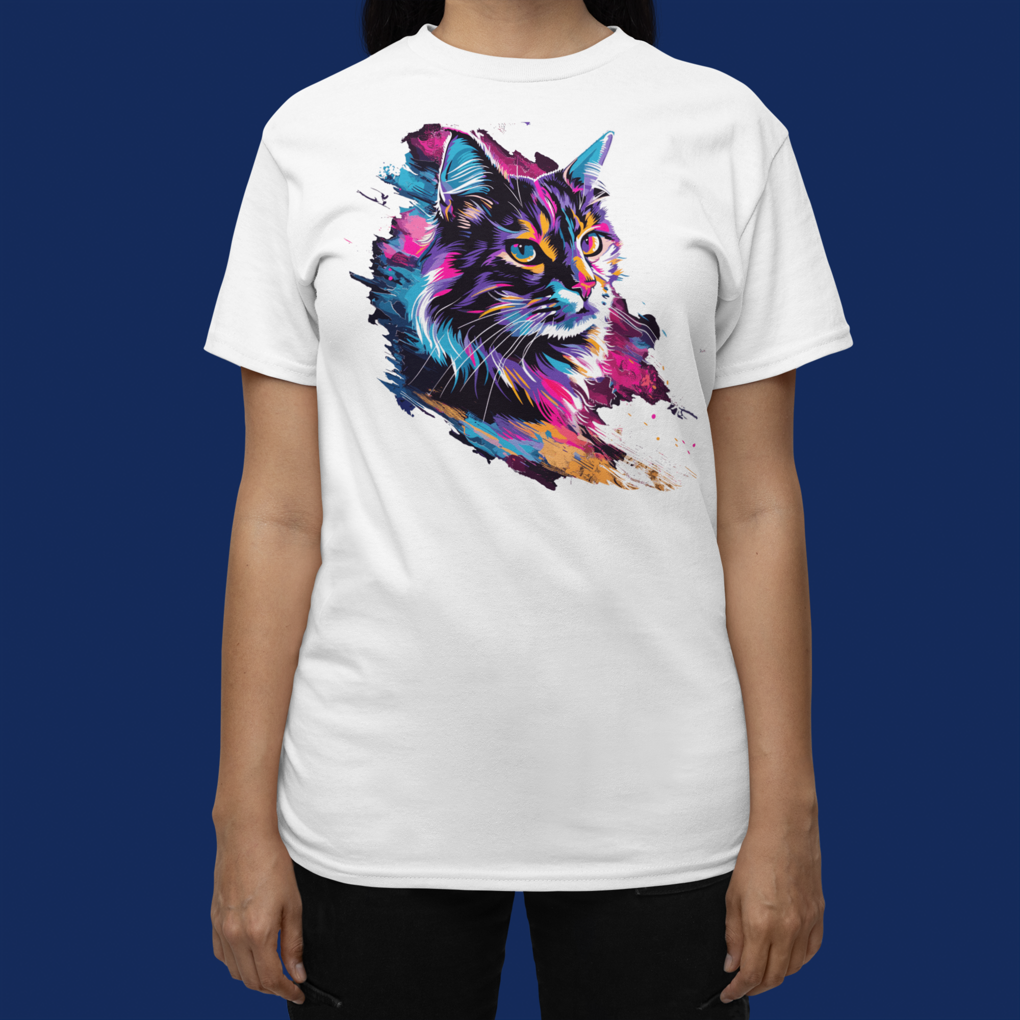 Whisker Wonderland Women's Tee for Cat lovers