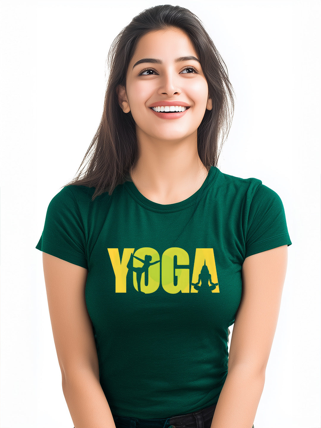 YOGA Women's Graphic Cotton Tee