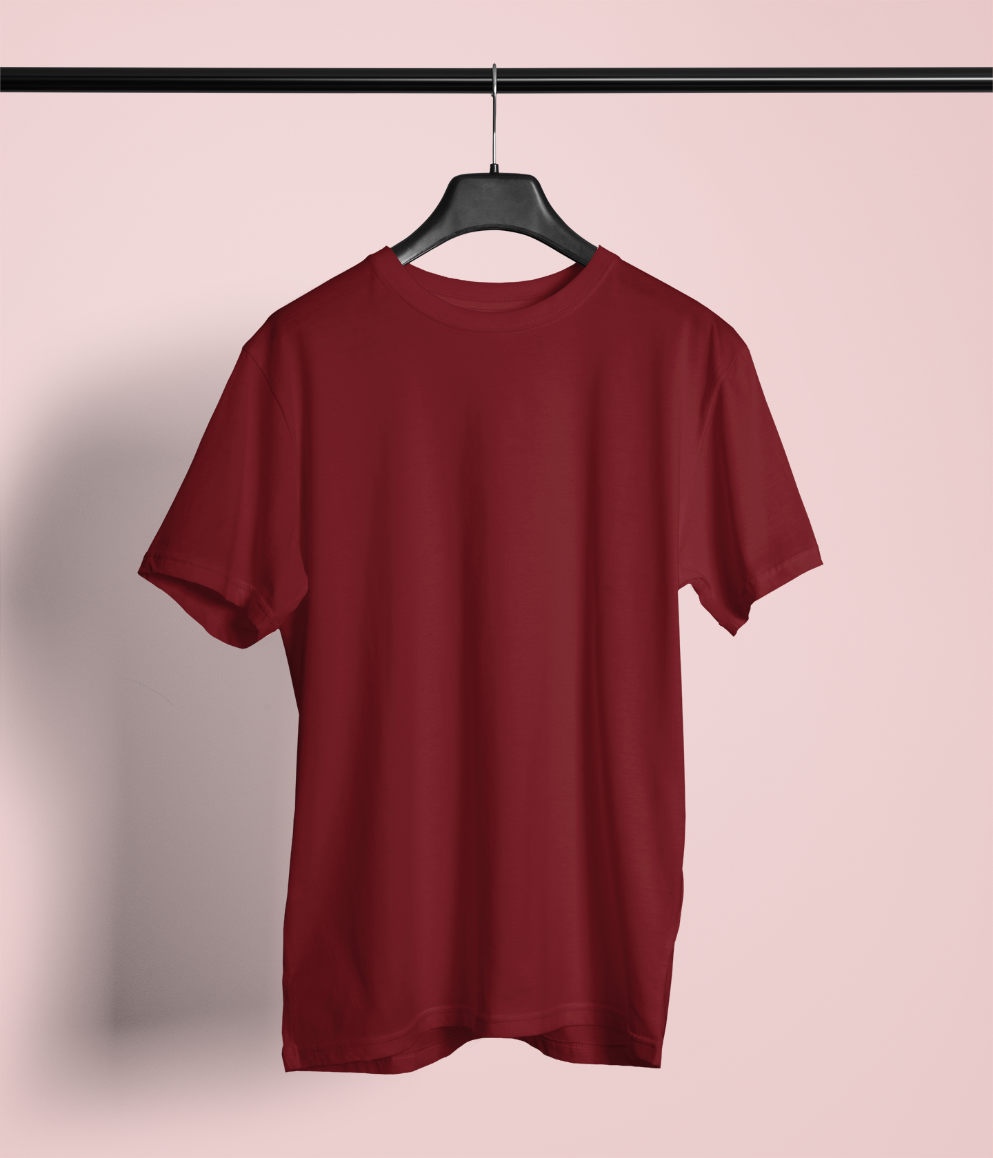 Round Neck Plain T-shirts for Men - Versatile Comfort for Every Wardrobe