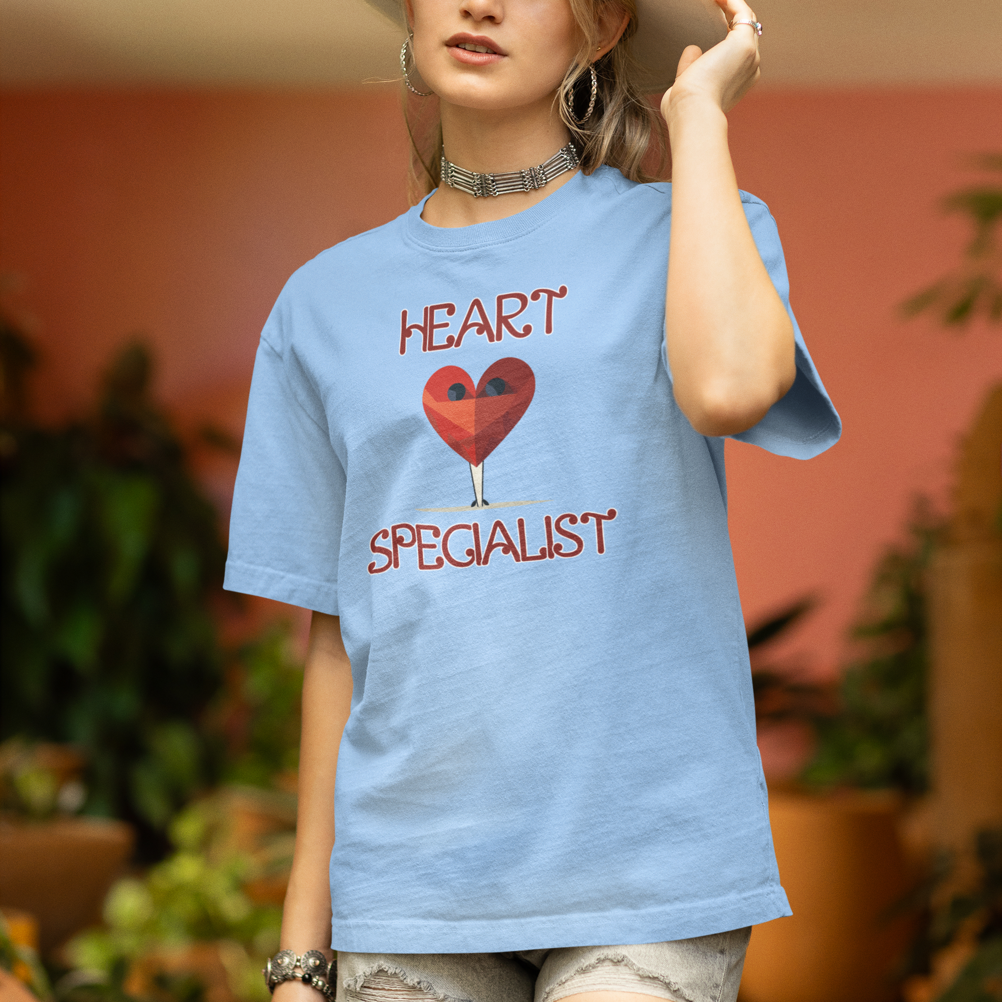Heart Specialist: Women's Cotton Oversized T-Shirt| Storeily