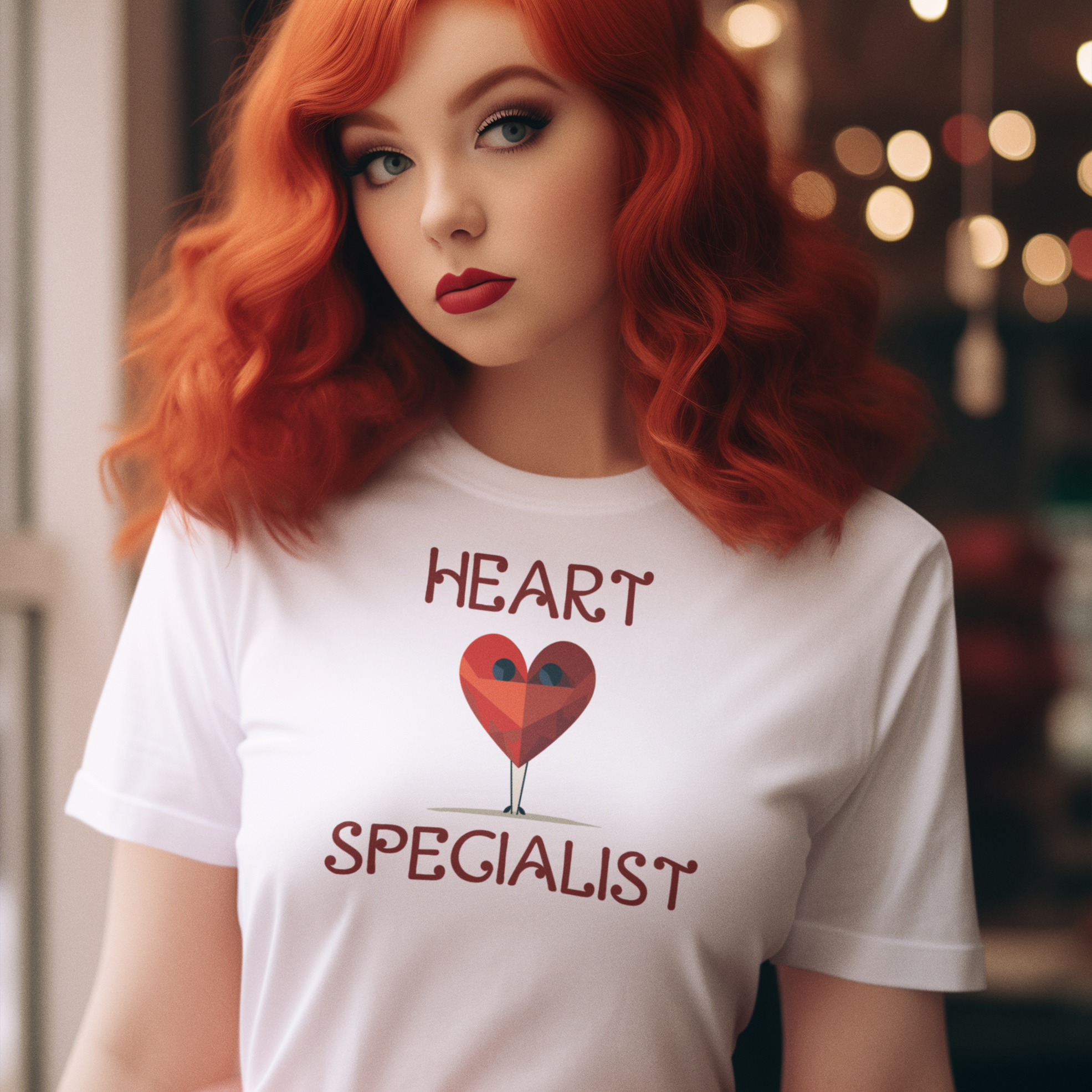 Heart Specialist Women's T-Shirt for the Heart-Centric Fashionista