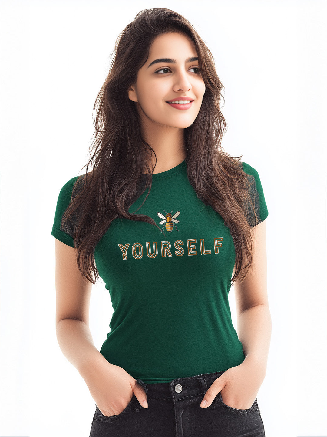 Be Yourself Cotton T-Shirt - Elevate your style with pride.