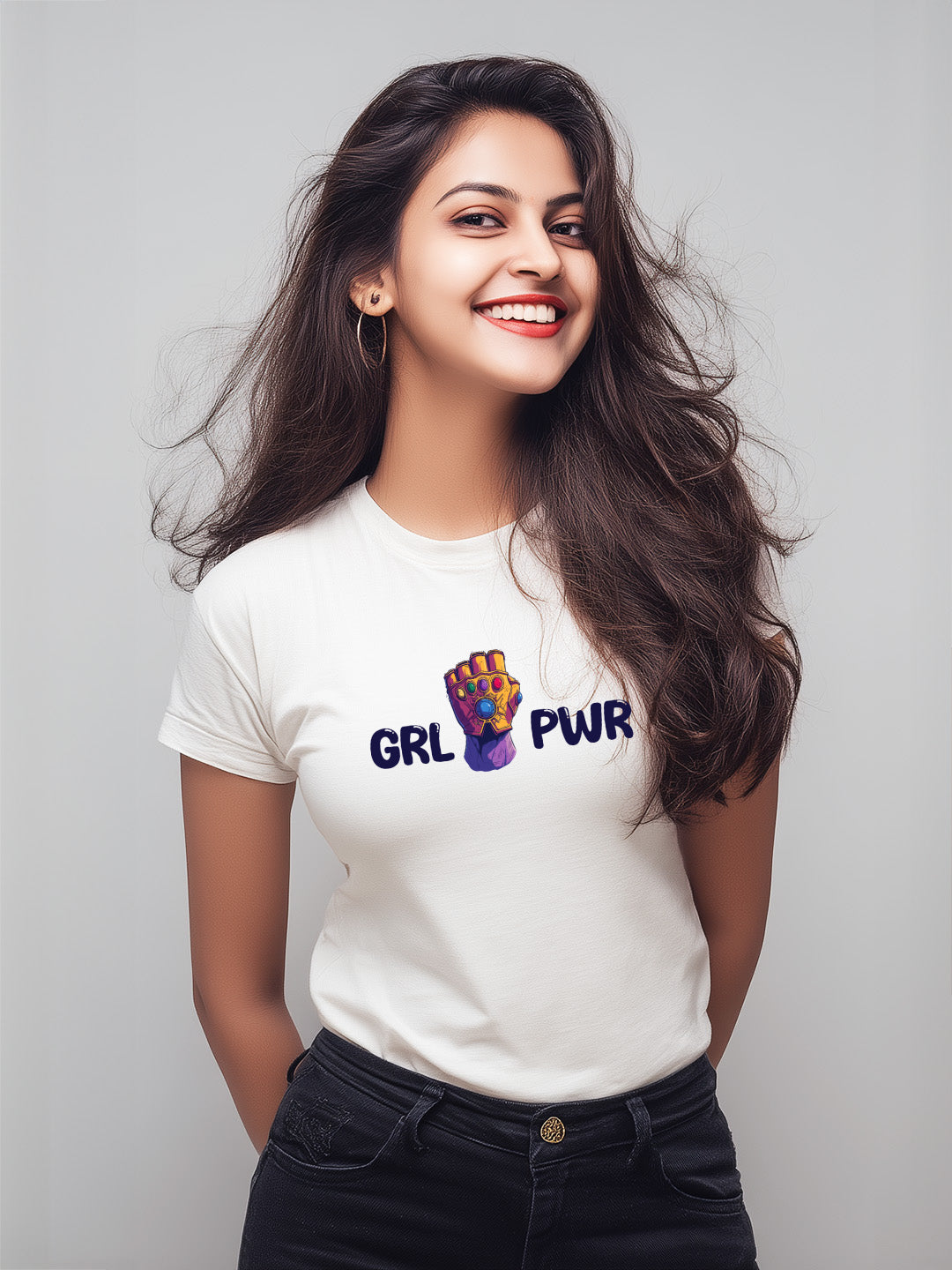 "Girl Power" Women's Swag Cotton T-Shirt