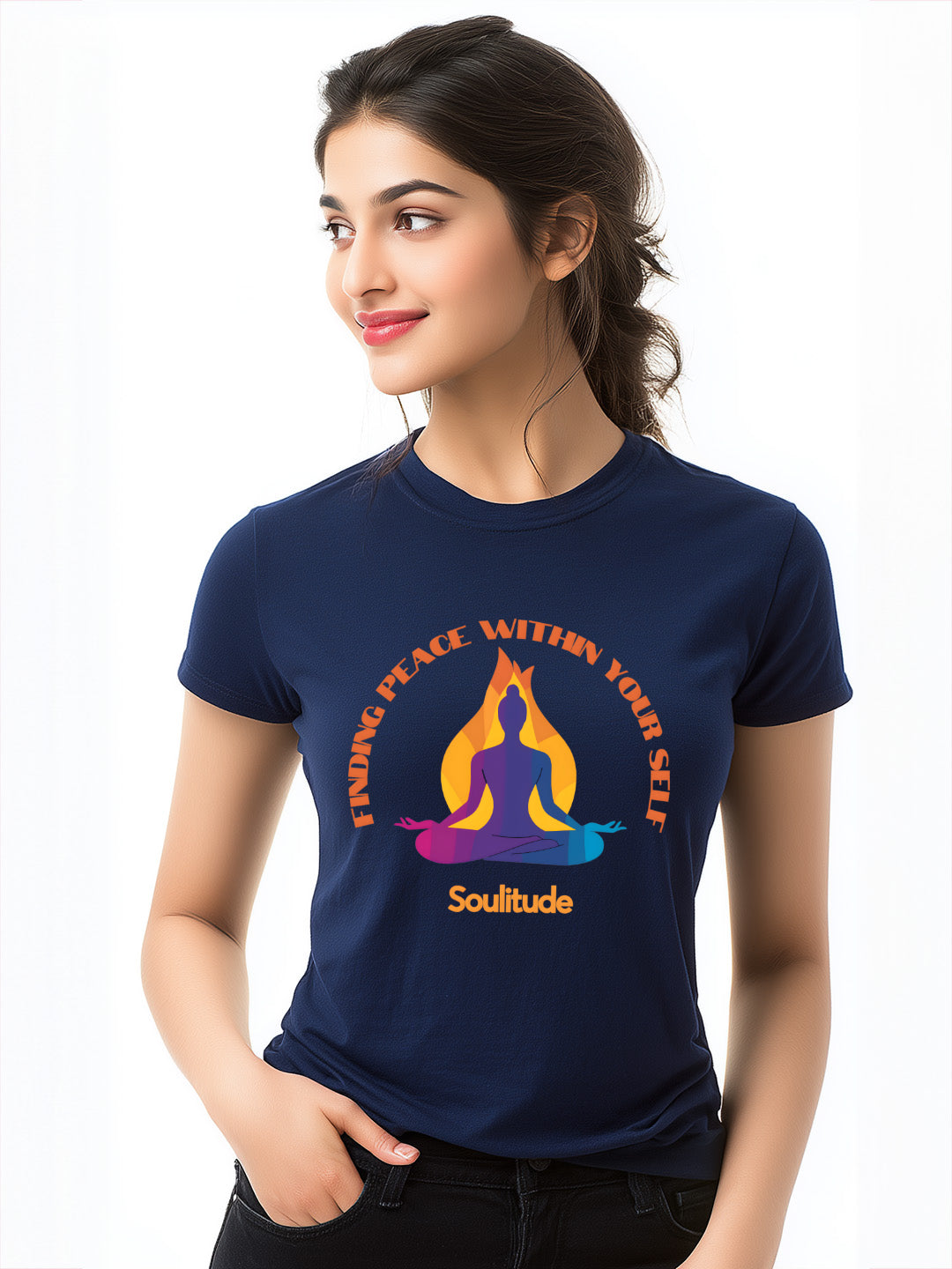 Soulitude Women's Graphic Cotton Tee