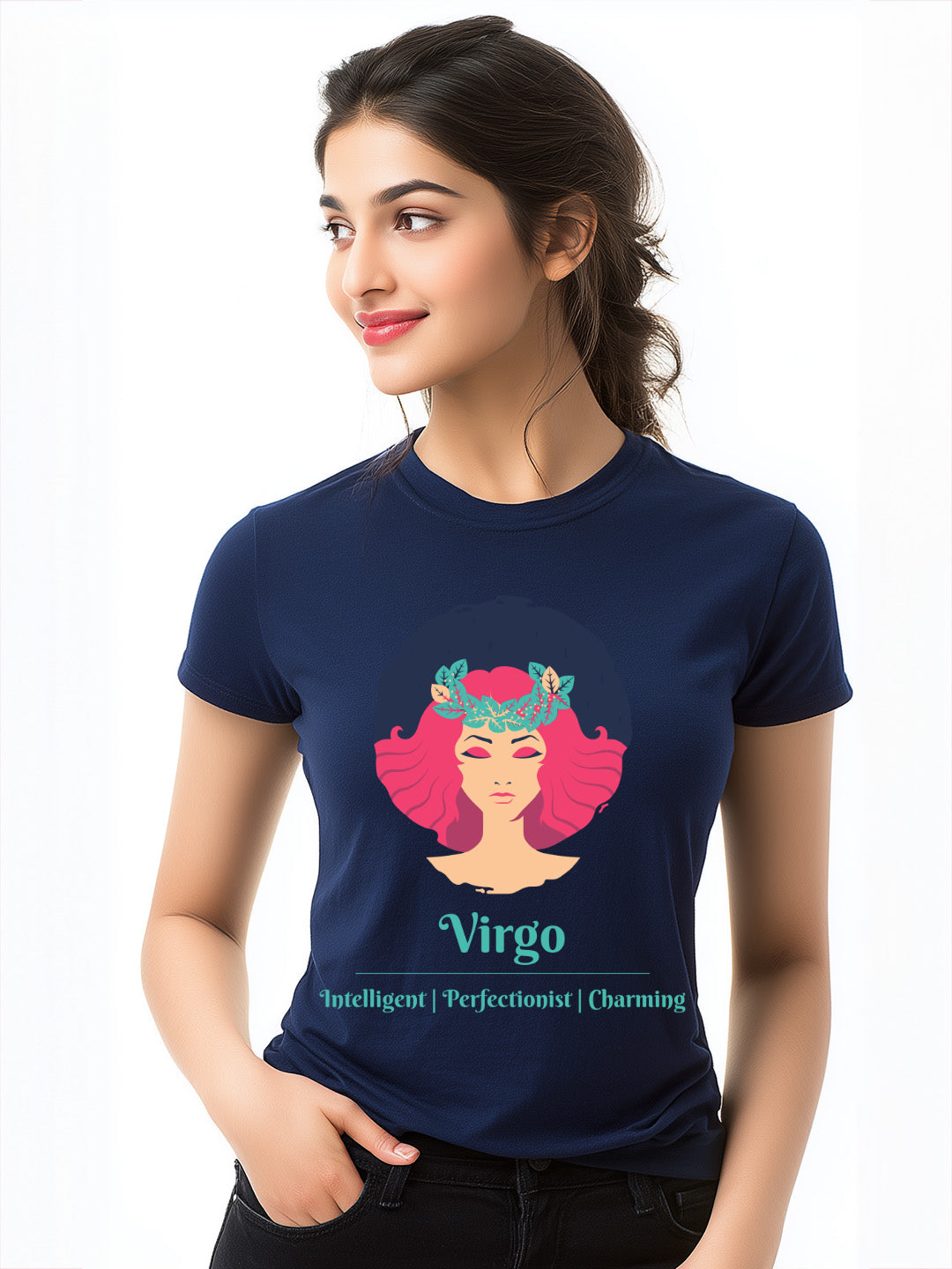 Virgo - Stylish and Charismatic Zodiac Women's cotton  Tee