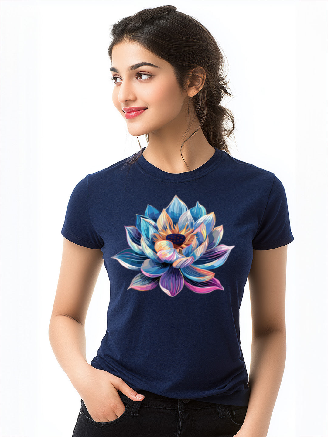 Vibrant Floral design Women's T-Shirt