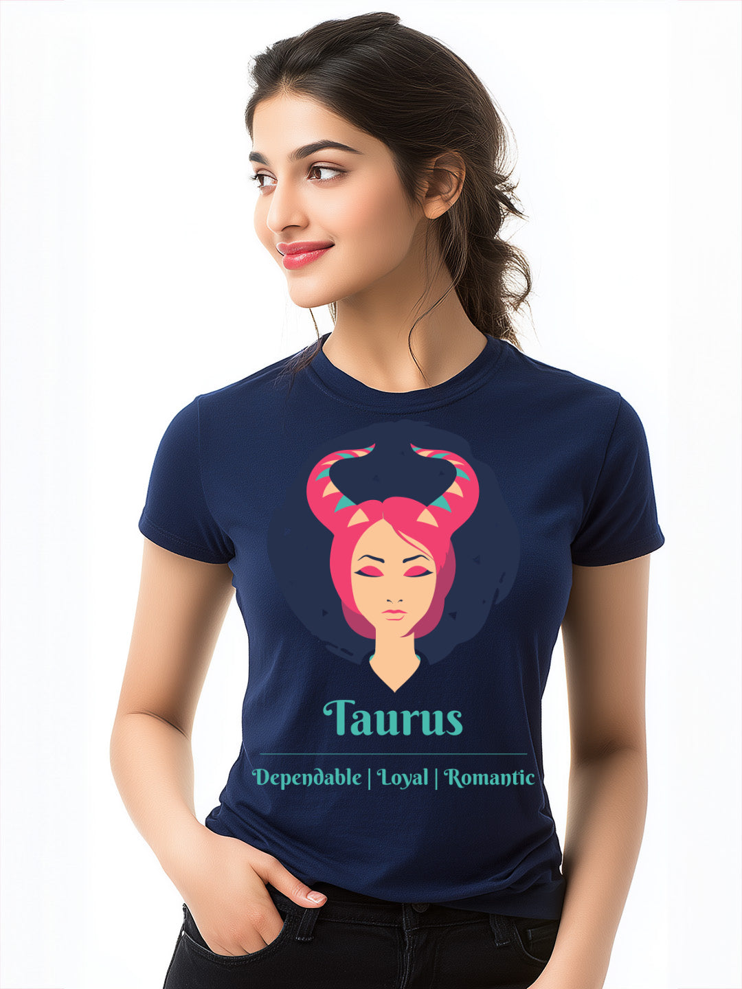 Taurus - Stylish and Charismatic Zodiac Women's cotton  Tee