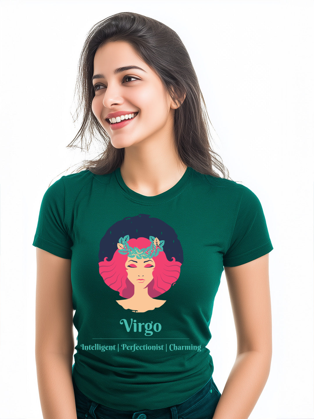 Virgo - Stylish and Charismatic Zodiac Women's cotton  Tee