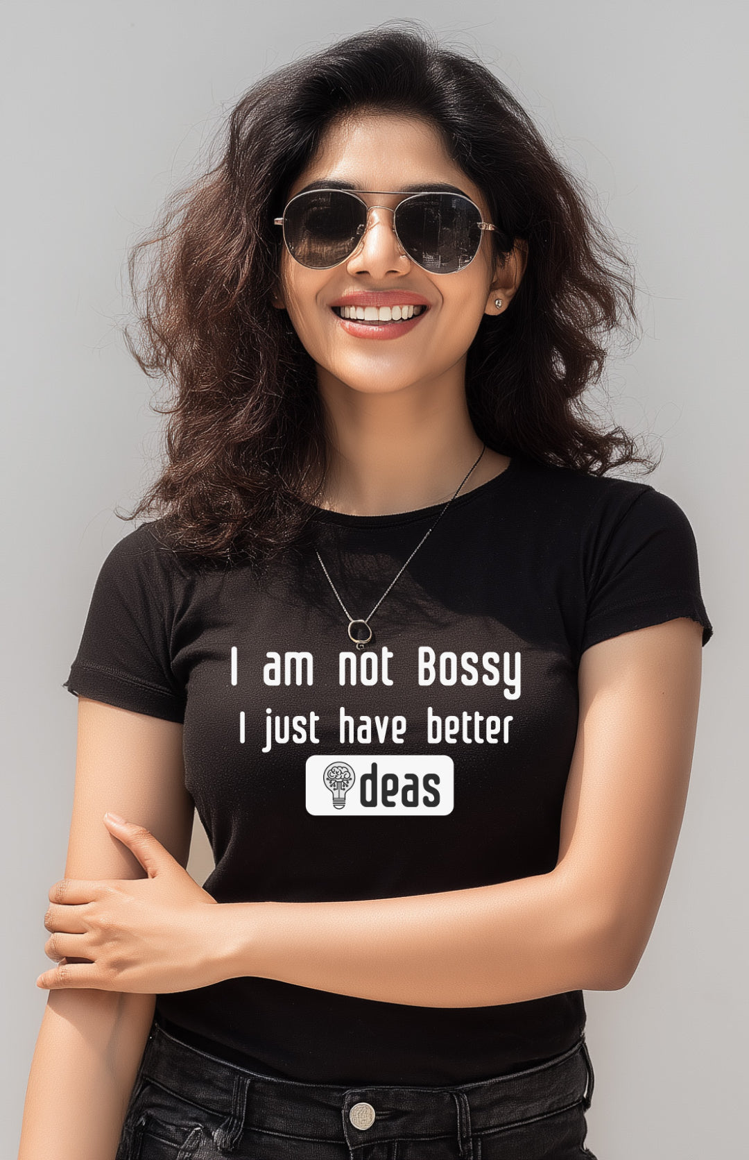 I'm Not BOSSY,  Women's  Cotton T-Shirt