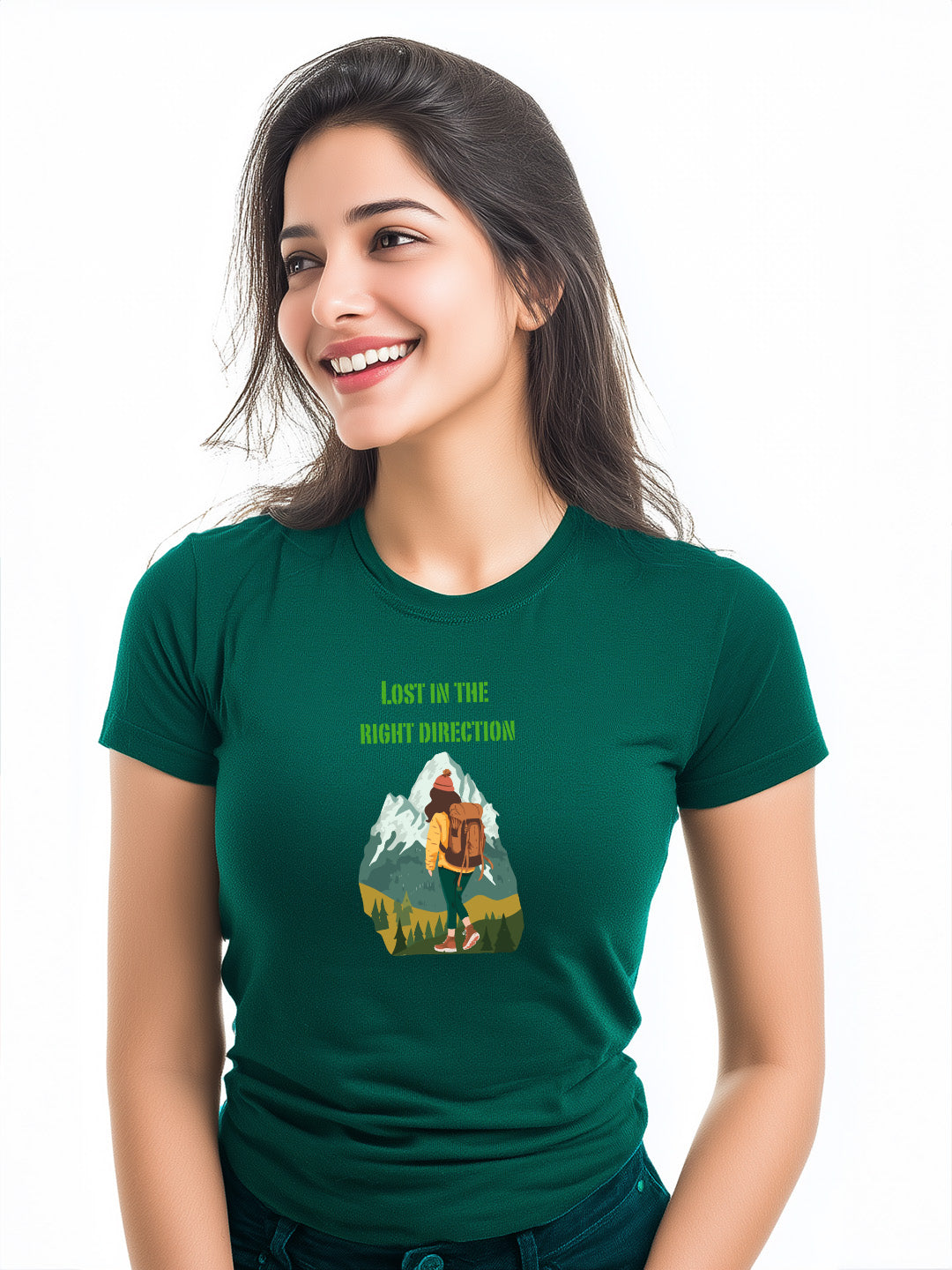 Lost in the Right Direction Women's Cotton T-Shirt