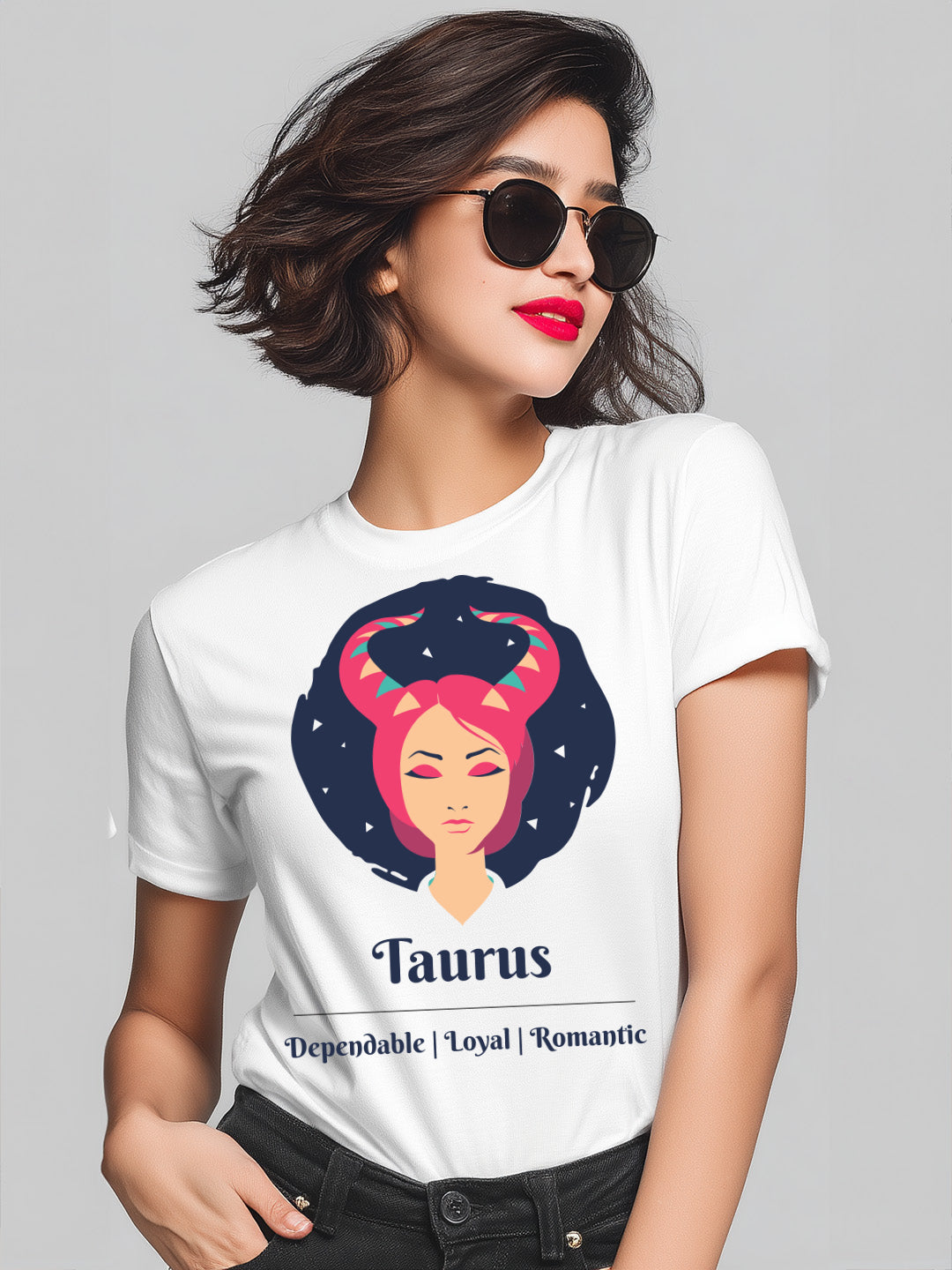 Taurus - Stylish and Charismatic Zodiac Women's cotton  Tee