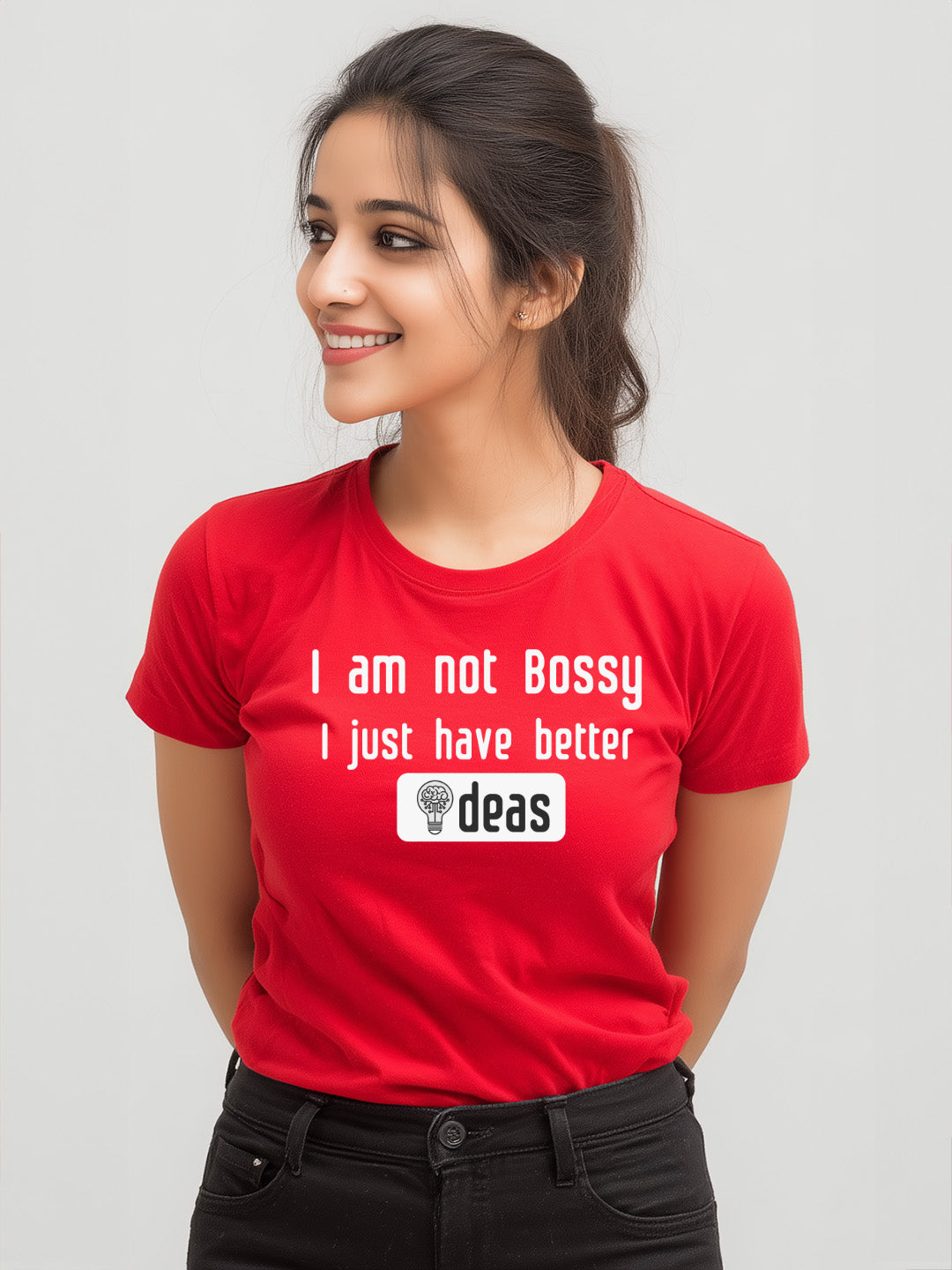 I'm Not BOSSY,  Women's  Cotton T-Shirt