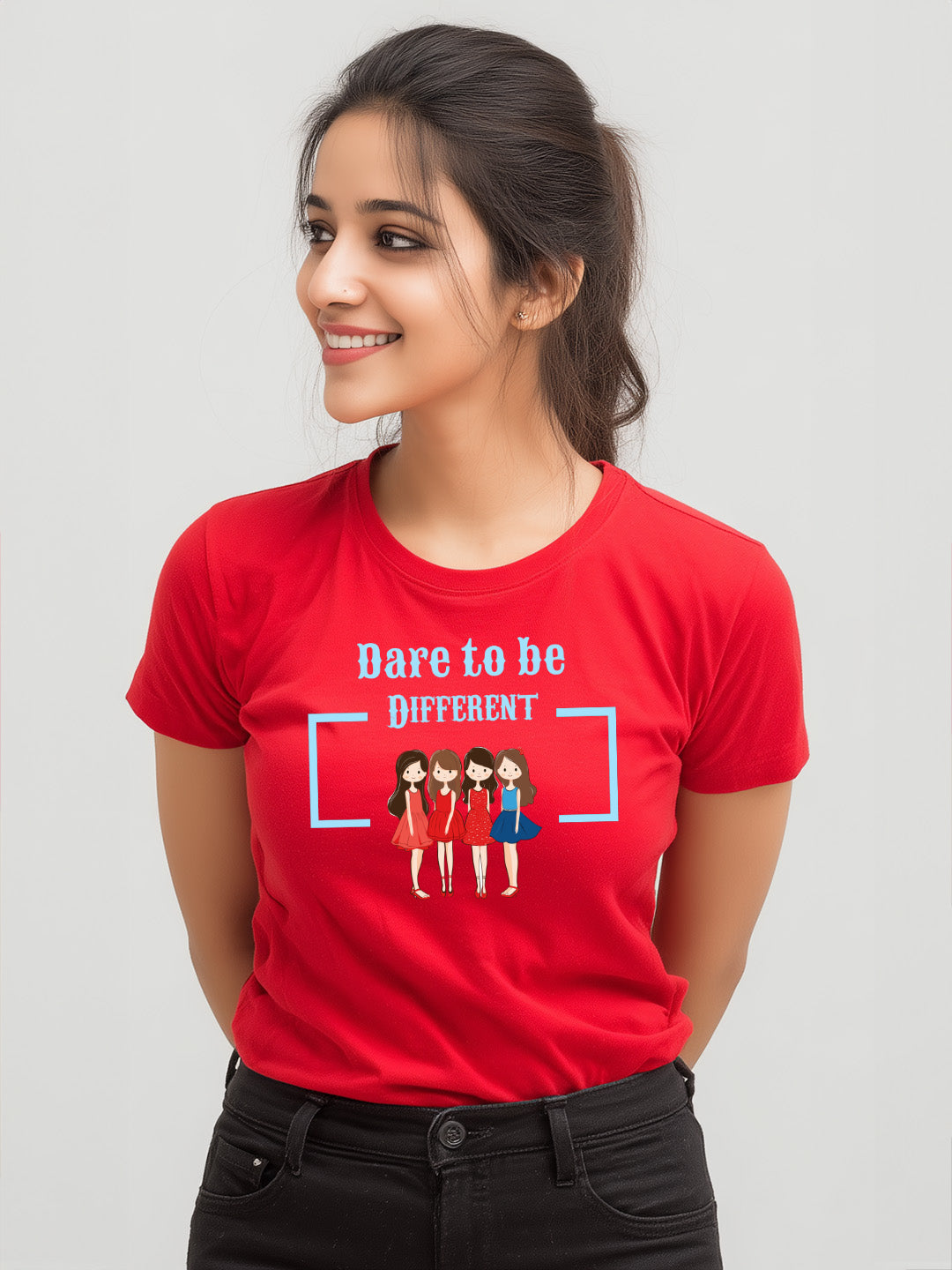 Dare to be Different Women's Cotton T-Shirt