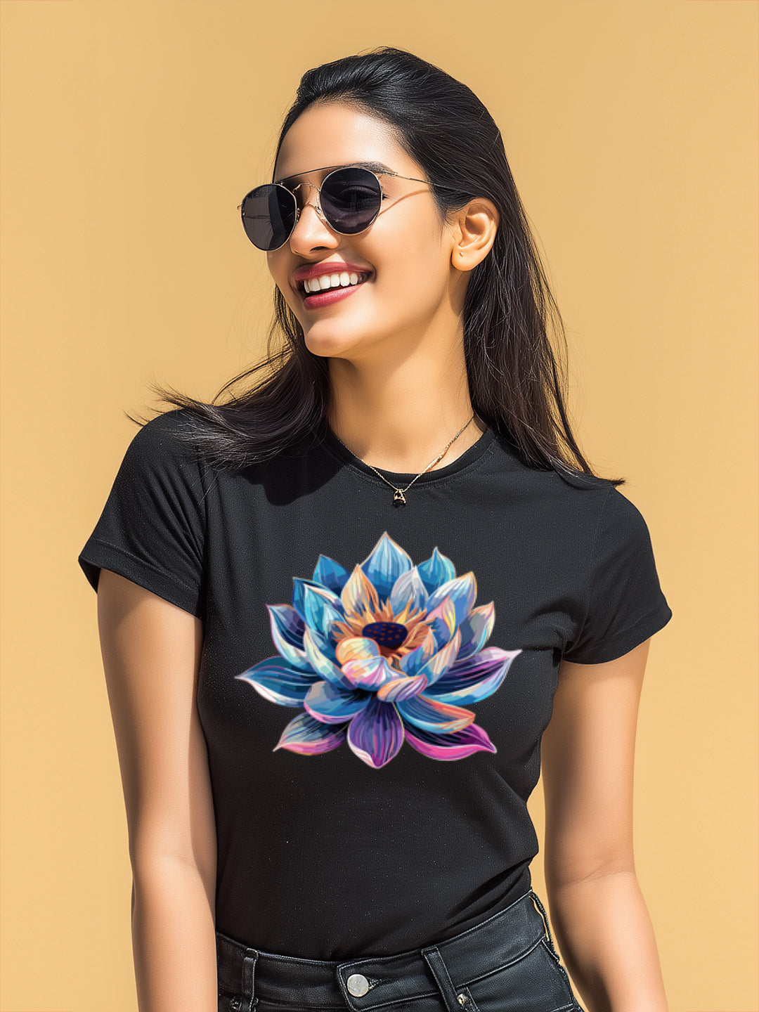 Vibrant Floral design Women's T-Shirt