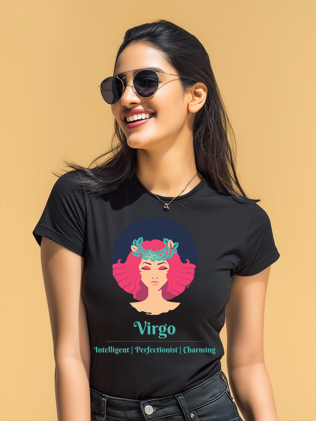 Virgo - Stylish and Charismatic Zodiac Women's cotton  Tee