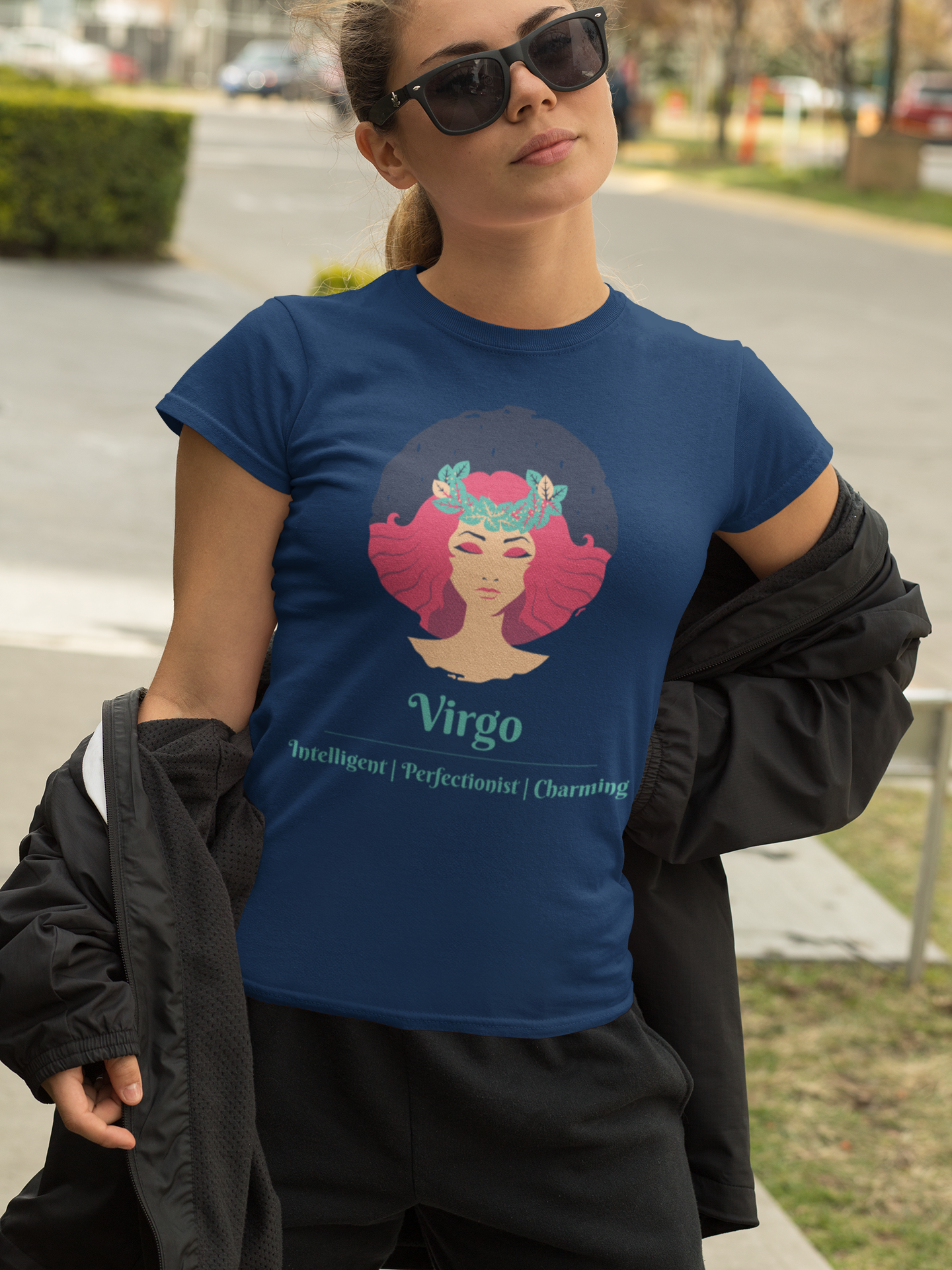 Virgo - Stylish and Charismatic Zodiac Women's cotton  Tee