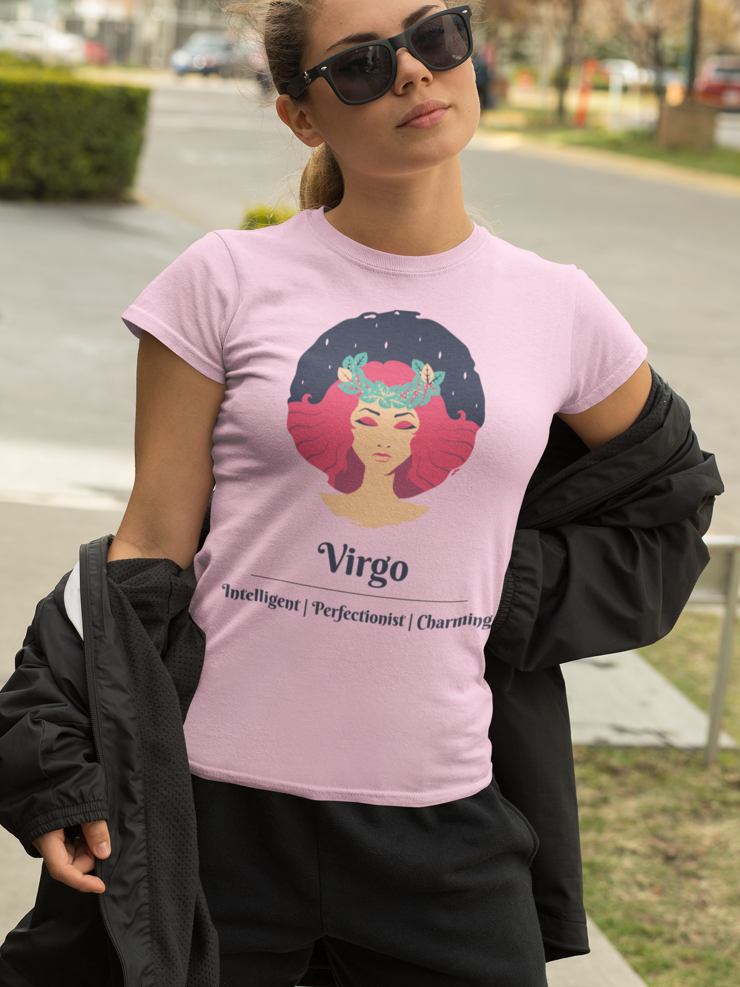 Virgo - Stylish and Charismatic Zodiac Women's cotton  Tee