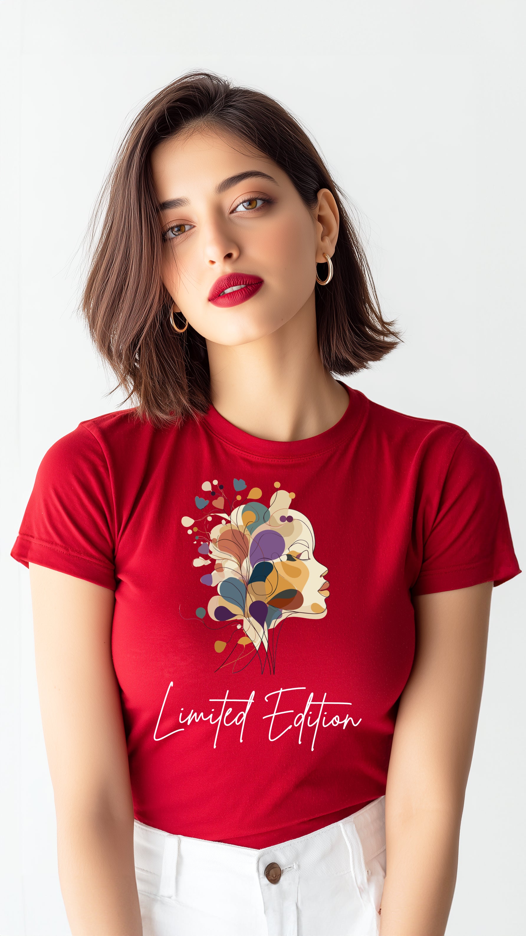 “Bloom Within” – Limited Edition Regular Fit Round Neck Cotton T-Shirt