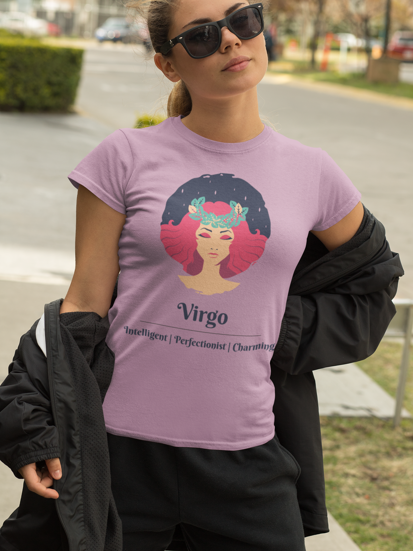 Virgo - Stylish and Charismatic Zodiac Women's cotton  Tee