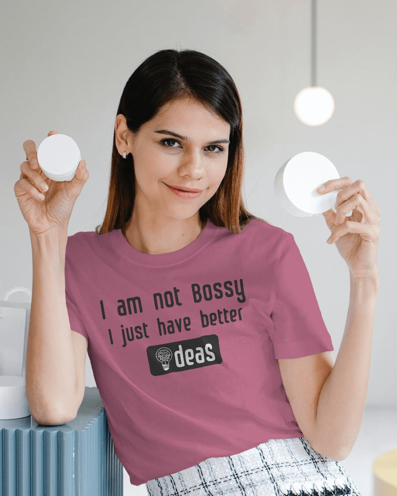 I'm Not BOSSY,  Women's  Cotton T-Shirt