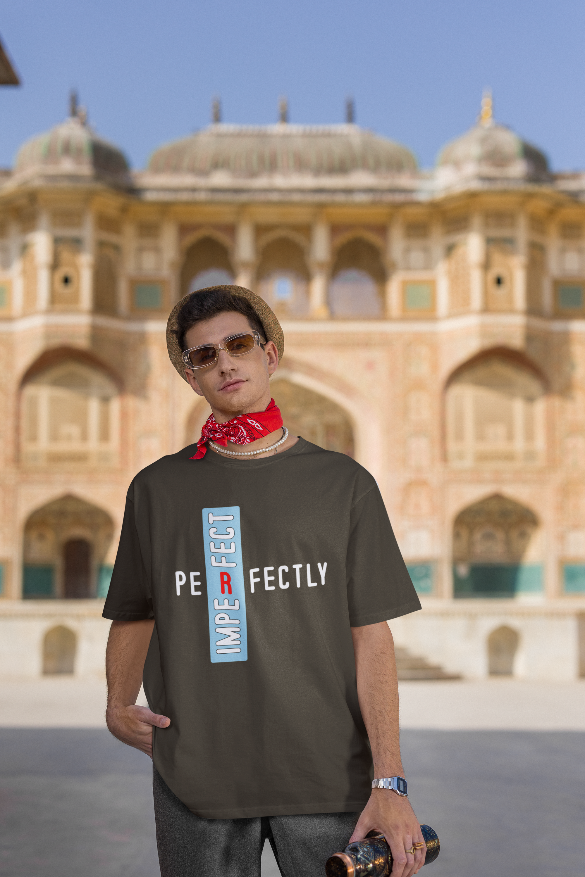 'Perfectly Imperfect' Men's Oversized T-shirt