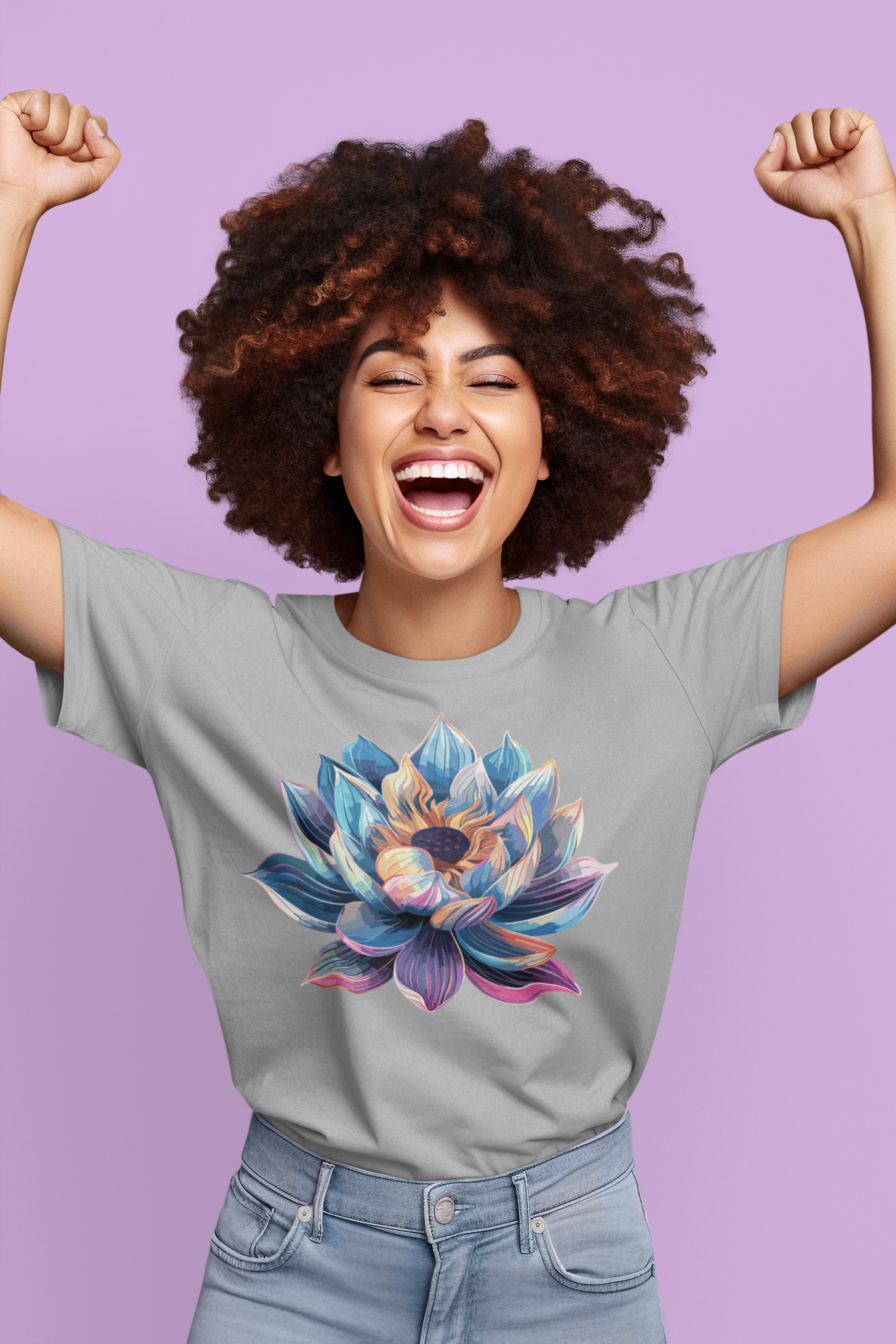 Vibrant Floral design Women's T-Shirt