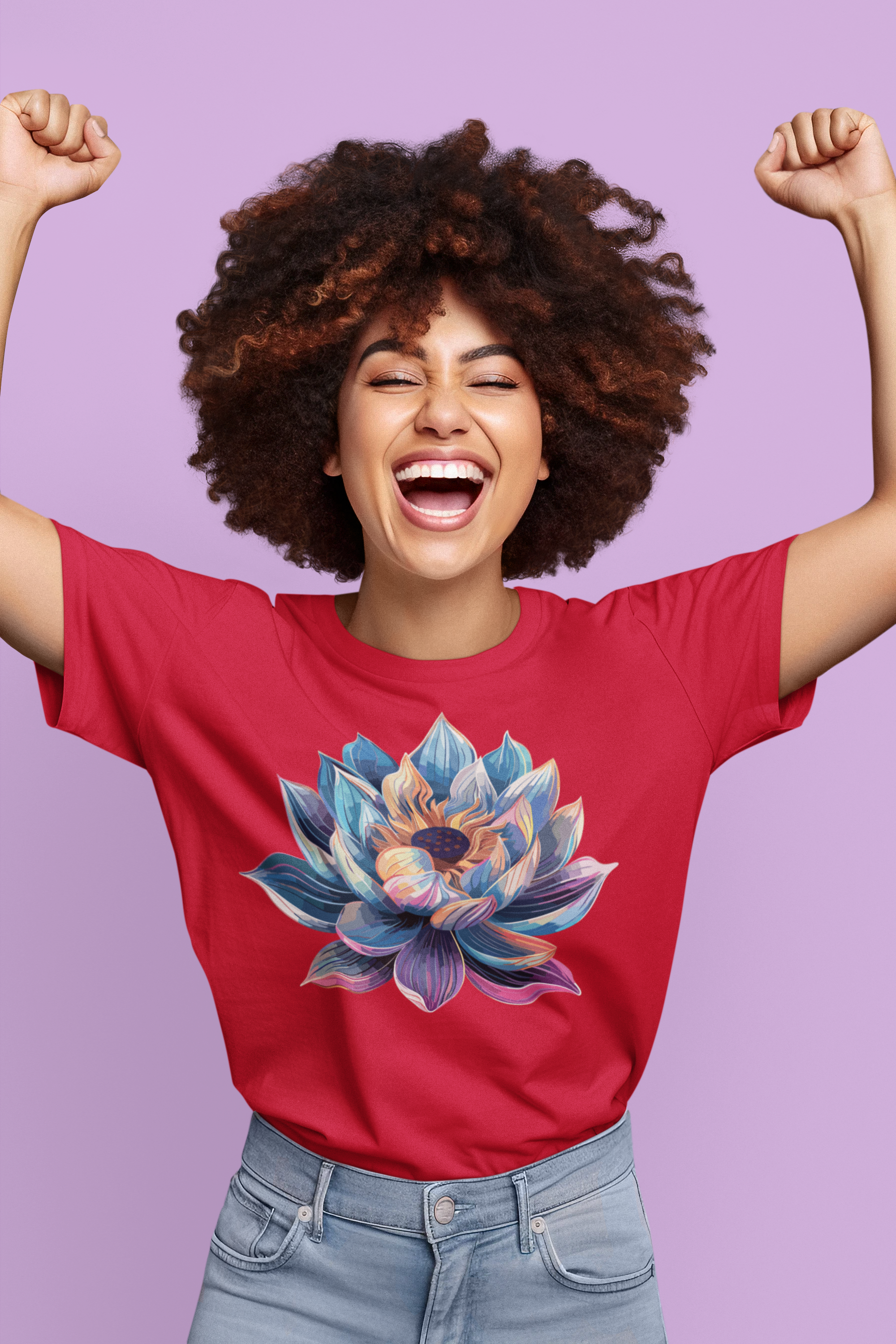 Vibrant Floral design Women's T-Shirt