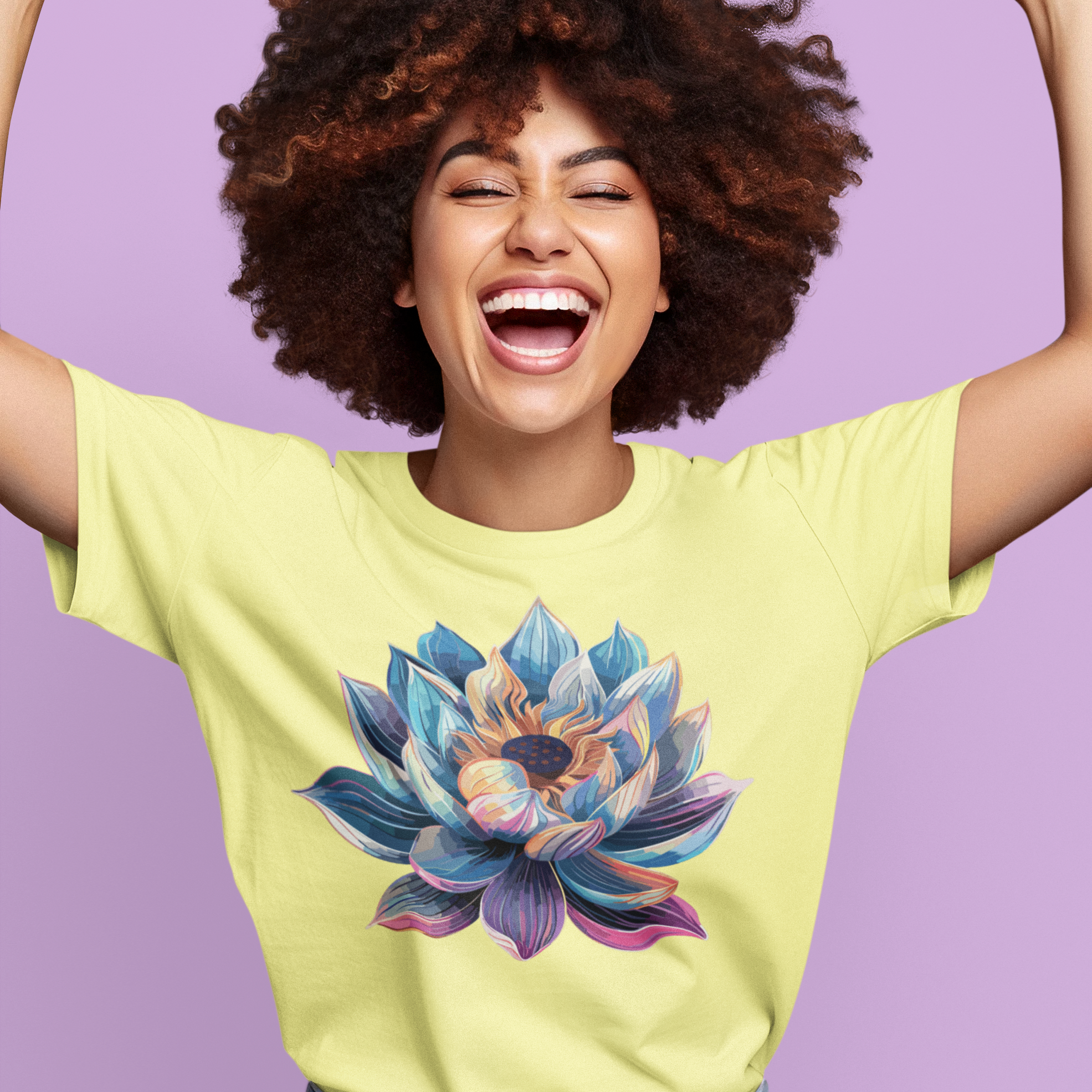 Vibrant Floral design Women's T-Shirt | Storeily