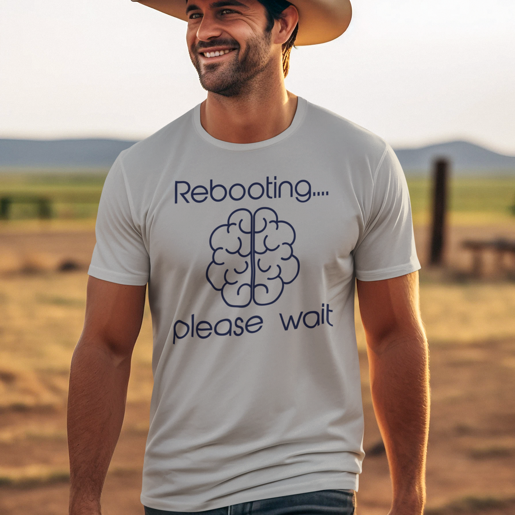 Latest Men's T-Shirt Collection: 'Rebooting...Please Wait' | Storeily