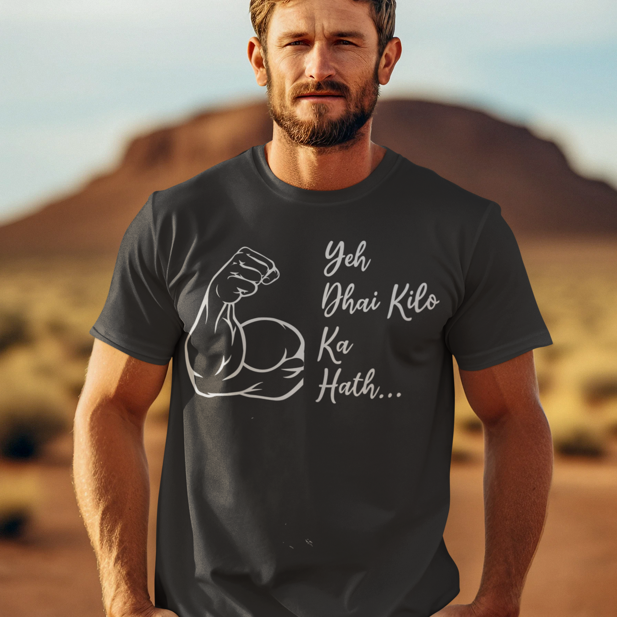 Yeh Dhai Kilo Ka Hath! Men's Graphic T-Shirt