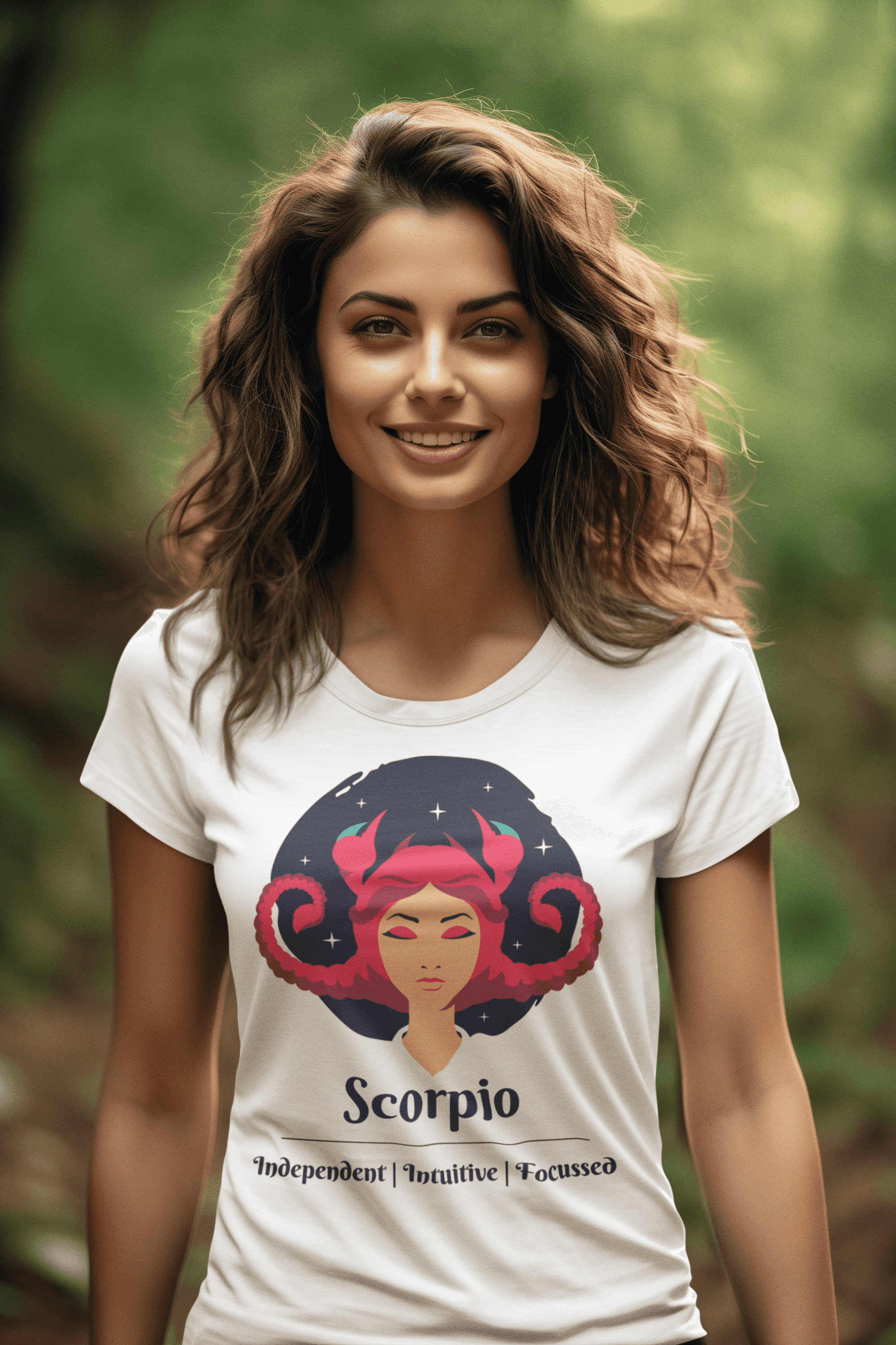 Scorpio- Stylish and Charismatic Zodiac Women's cotton  Tee