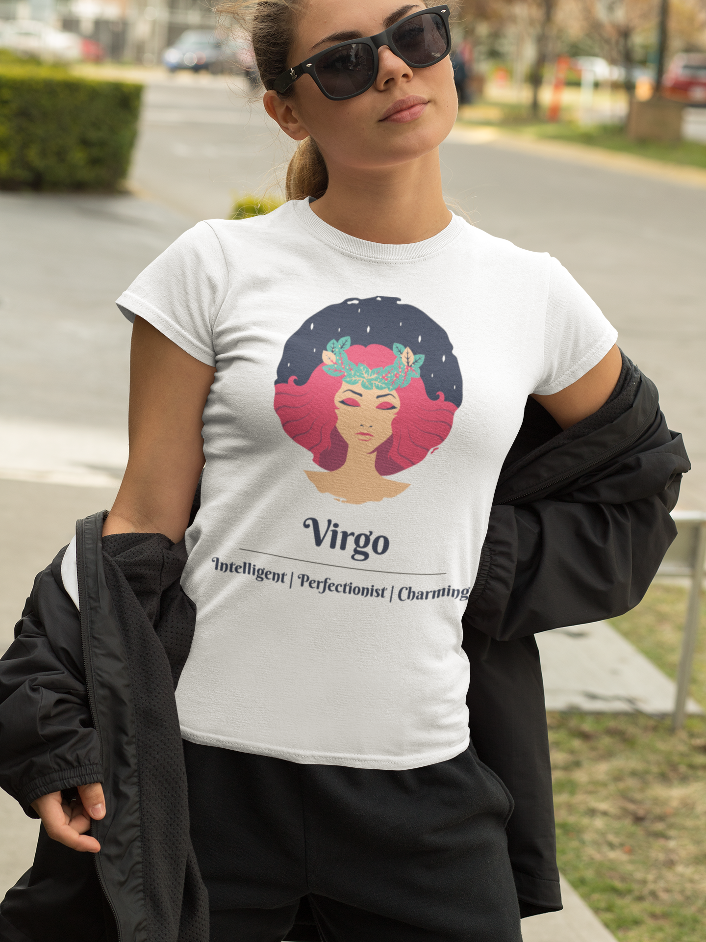 Virgo - Stylish and Charismatic Zodiac Women's cotton  Tee